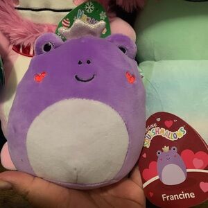 Francine the frog Squishmallow - 5 inch
